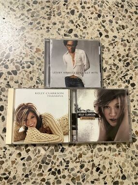 Lenny Kravitz & Kelly Clarkson CD Bundle